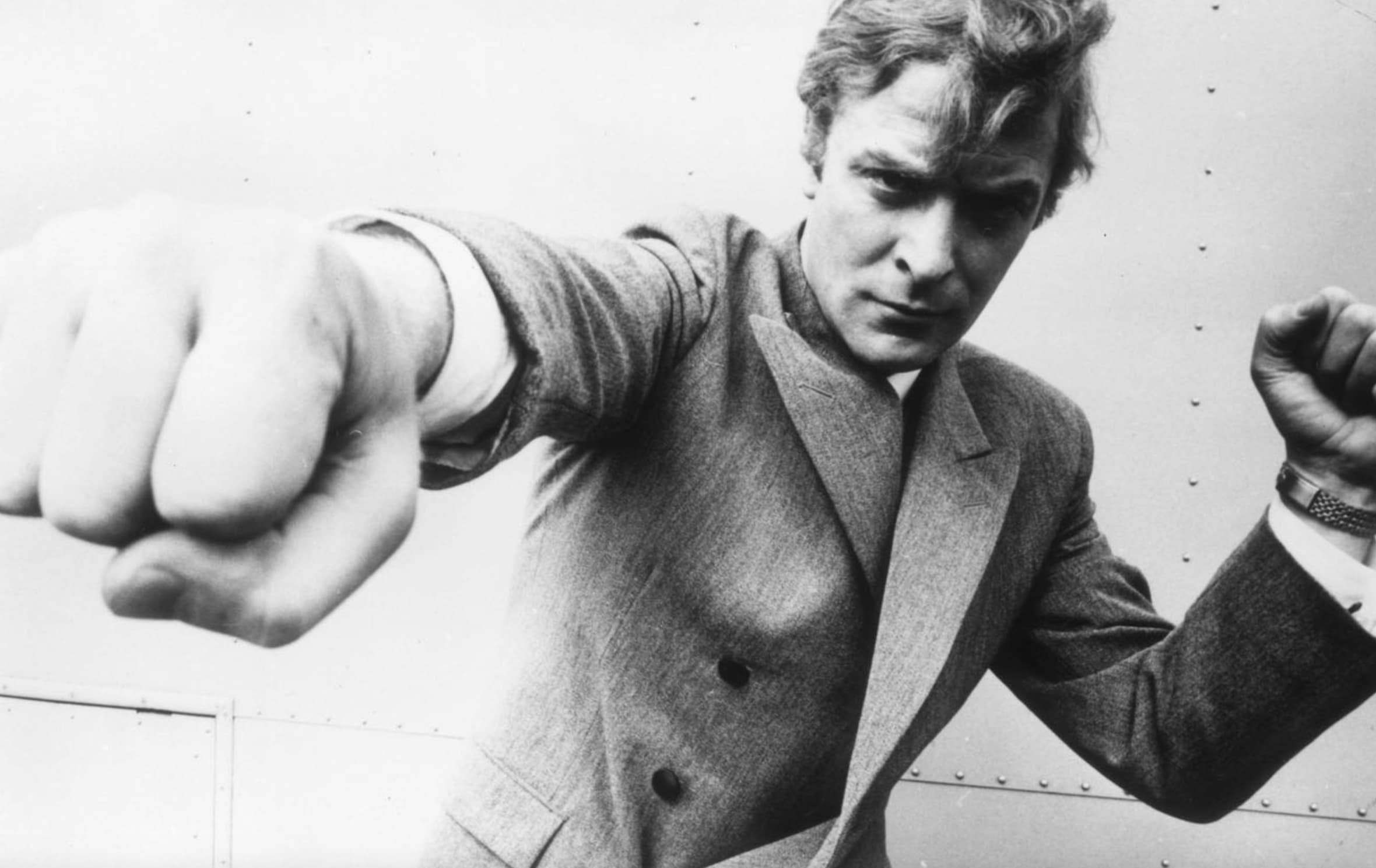 “Michael Caine, 1960s.”